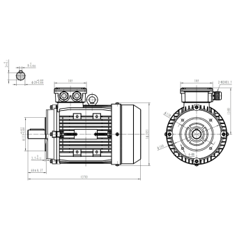 Silnik elektryczny 4,0kW 2800 obr/min. 100B14